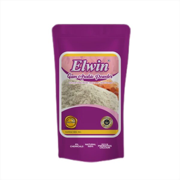 Elwin Gum Arabic Powder – 100% Natural & Pure | Premium Quality (100g Pouch)